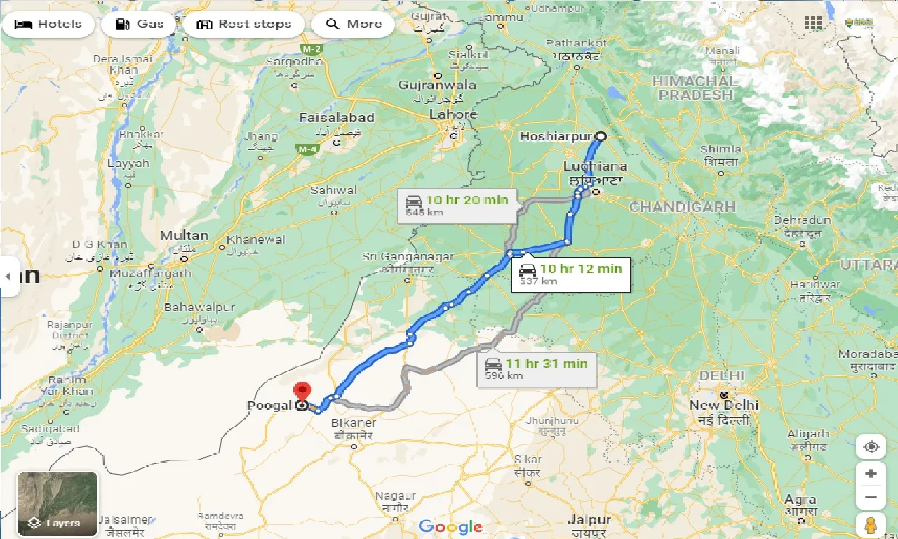 hoshiarpur-to-poogal-one-way