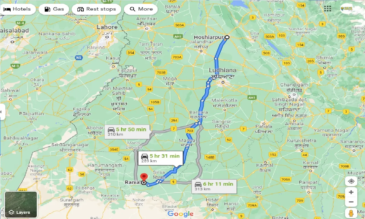 hoshiarpur-to-rania-taxi