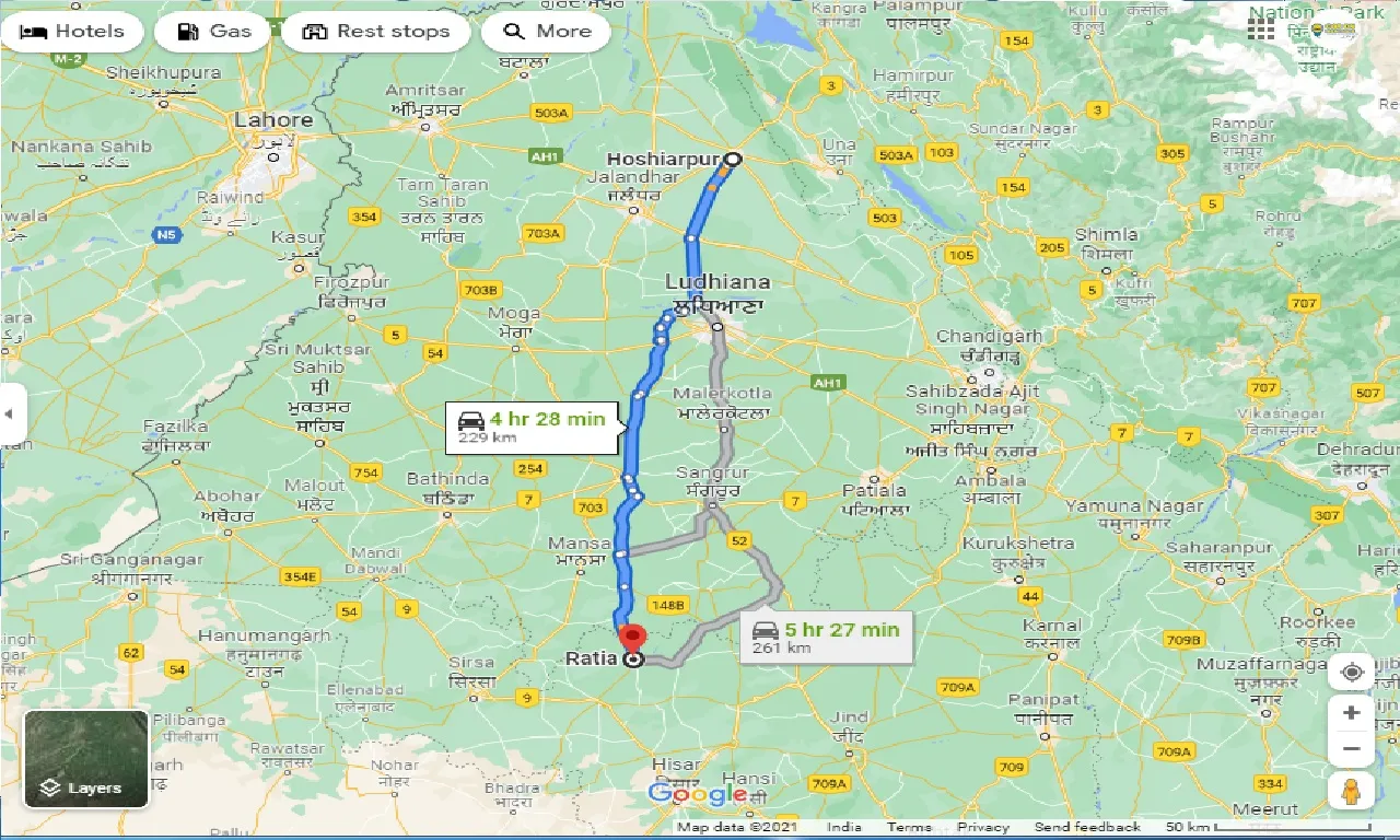 hoshiarpur-to-ratia-taxi