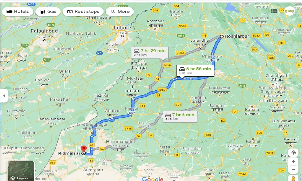 hoshiarpur-to-ridmalsar-taxi