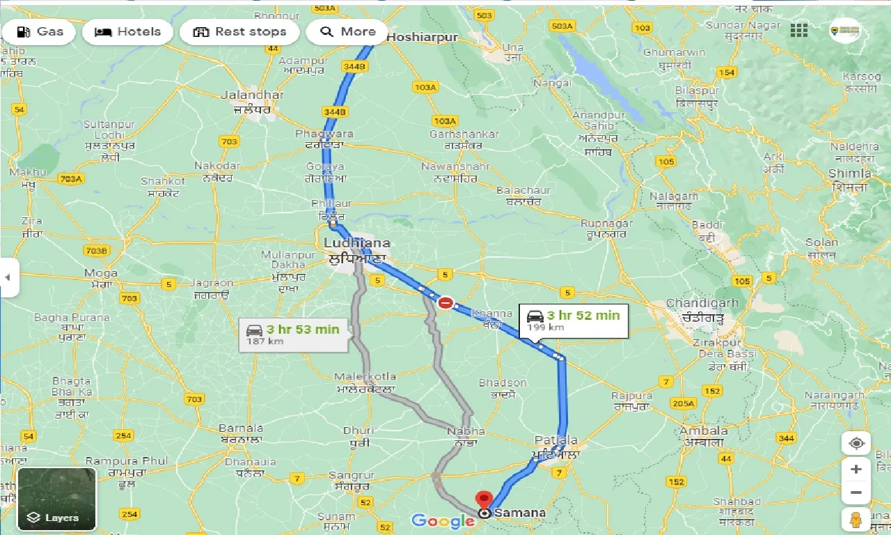 hoshiarpur-to-samana-taxi