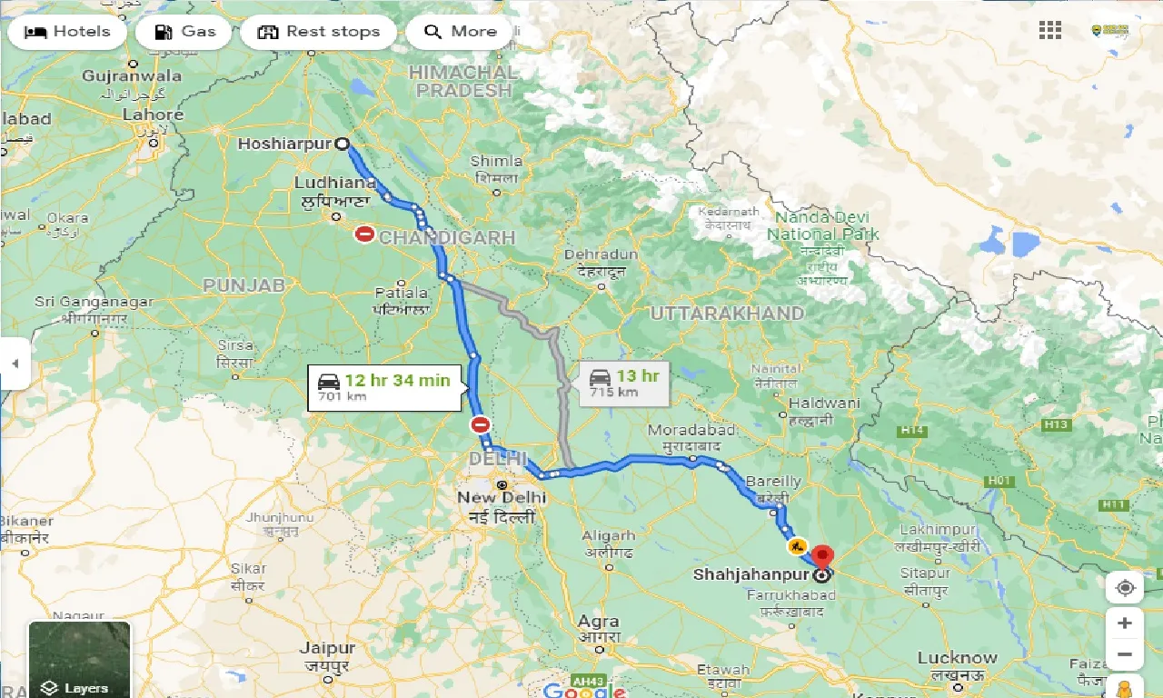 hoshiarpur-to-shahjahanpur-one-way