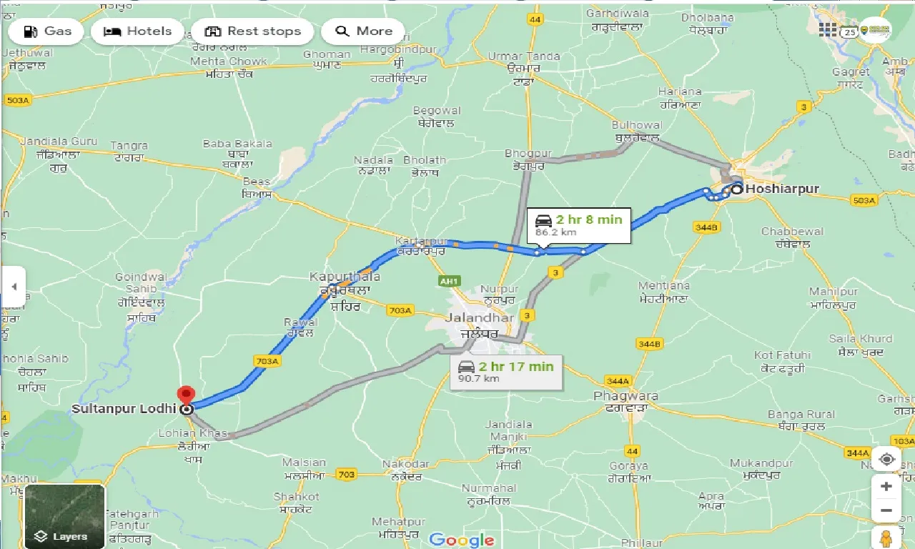 hoshiarpur-to-sultanpur-lodhi-one-way