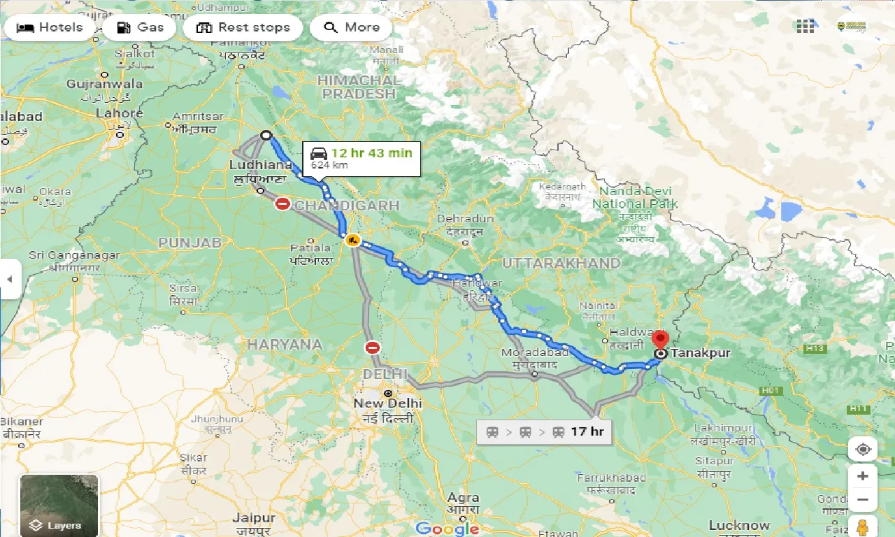 hoshiarpur-to-tanakpur-taxi