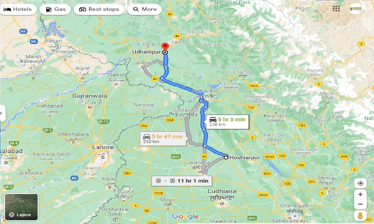 hoshiarpur-to-udhampur-taxi