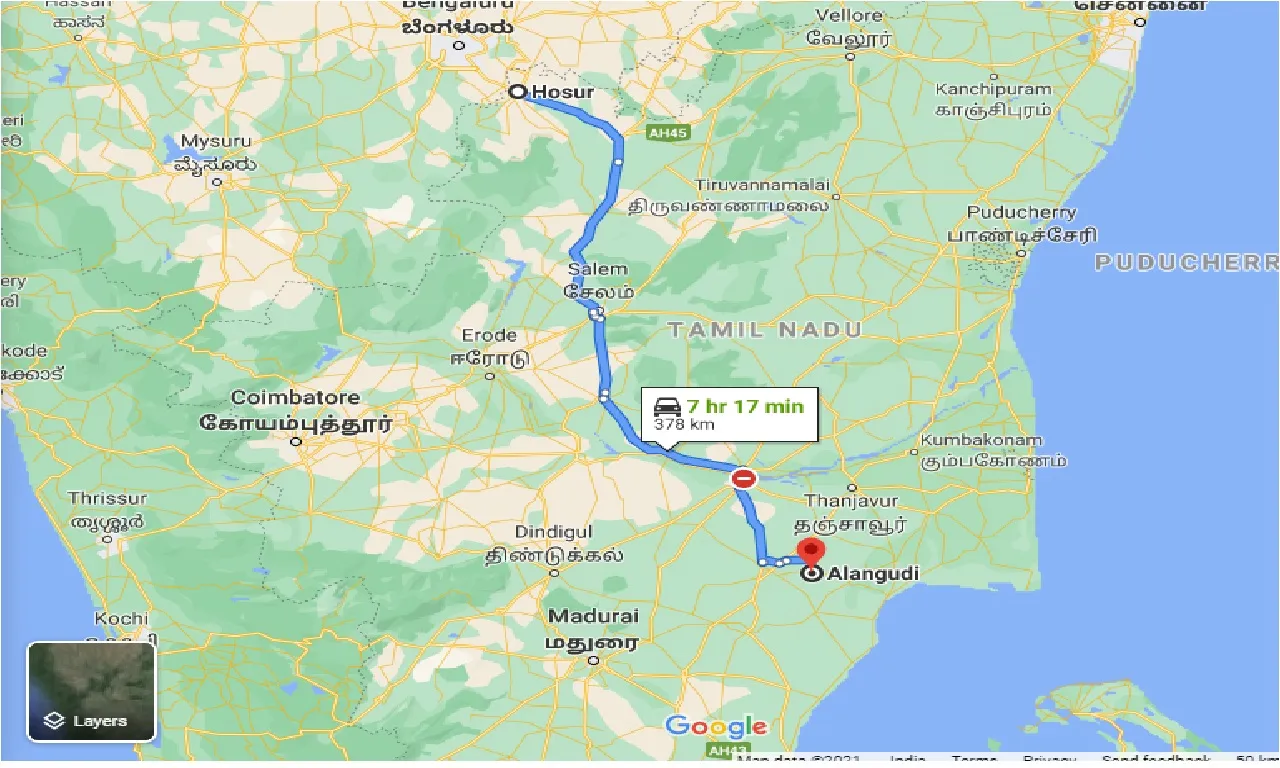 hosur-to-alangudi-one-way