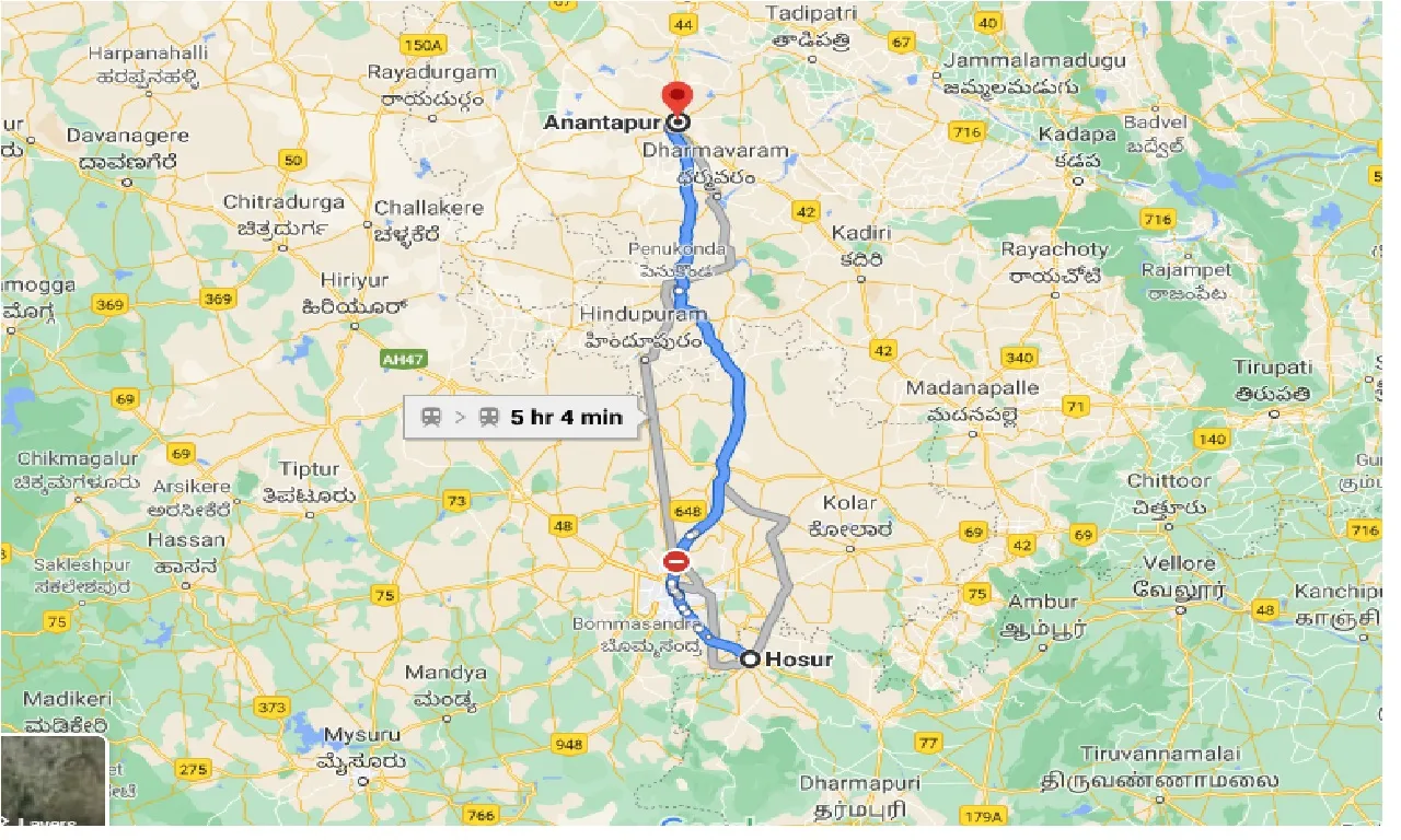 hosur-to-anantapur-taxi