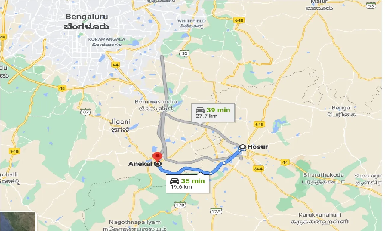 hosur-to-anekal-one-way