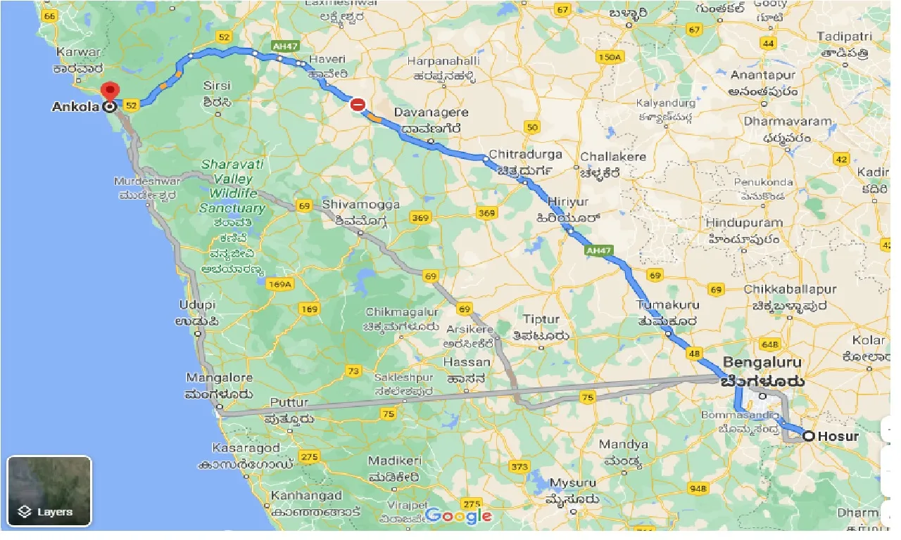 hosur-to-ankola-one-way