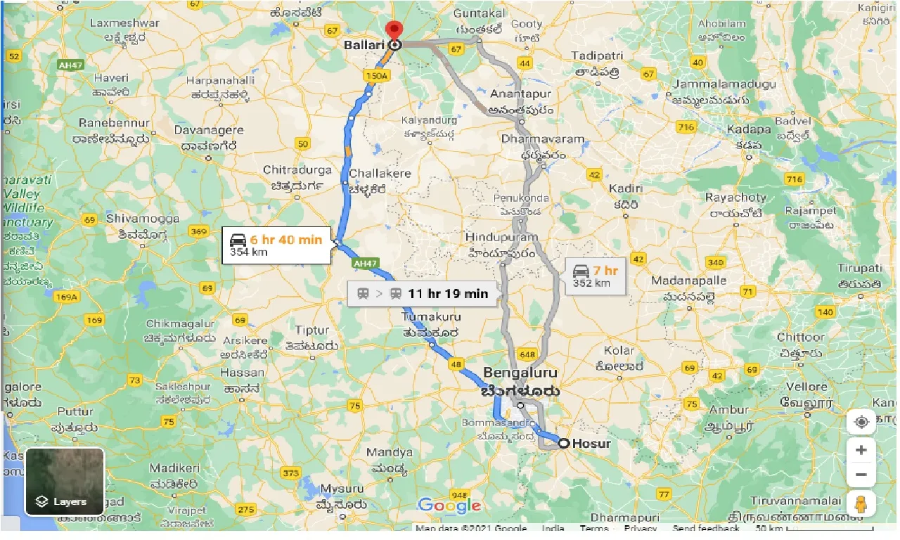 hosur-to-bellary-one-way