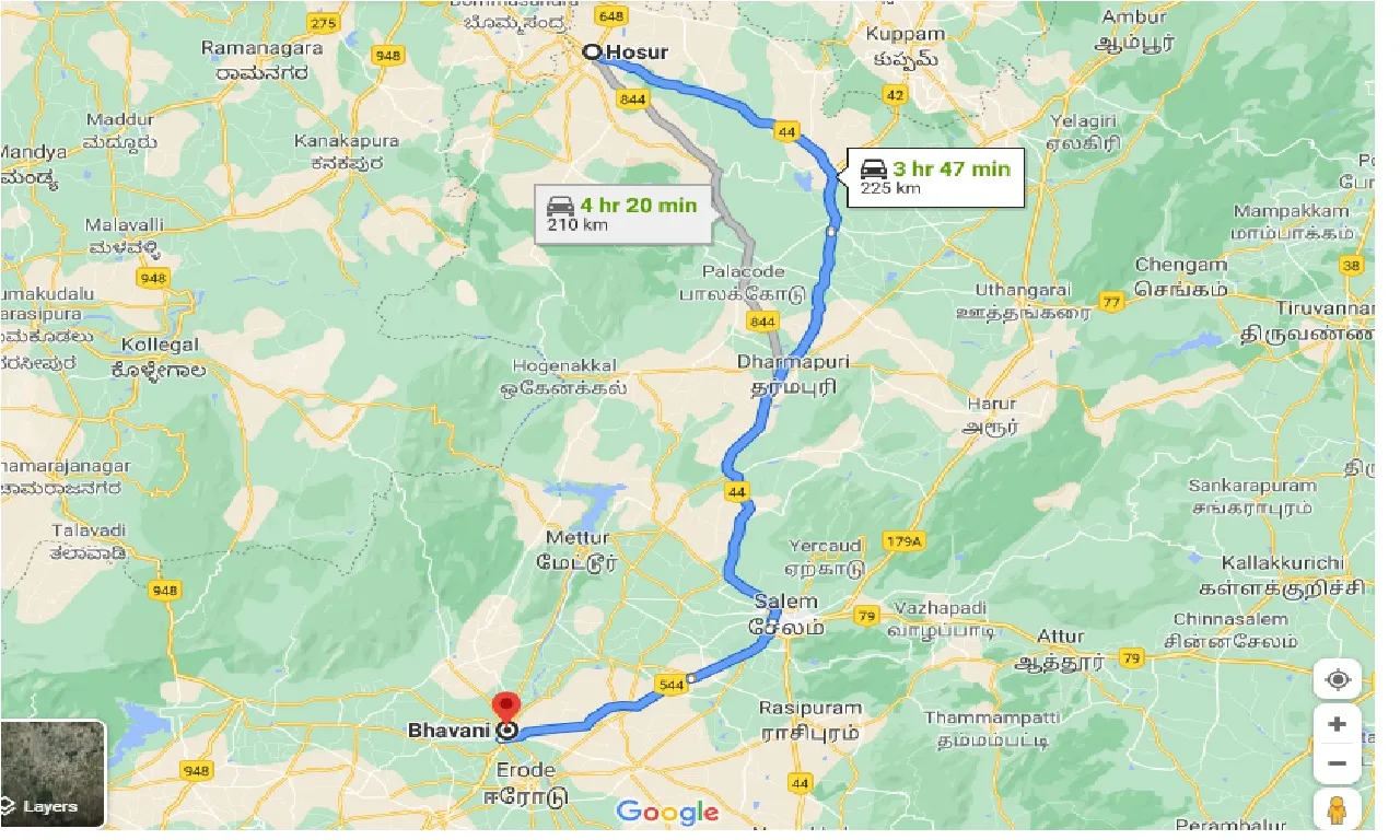 hosur-to-bhavani-taxi