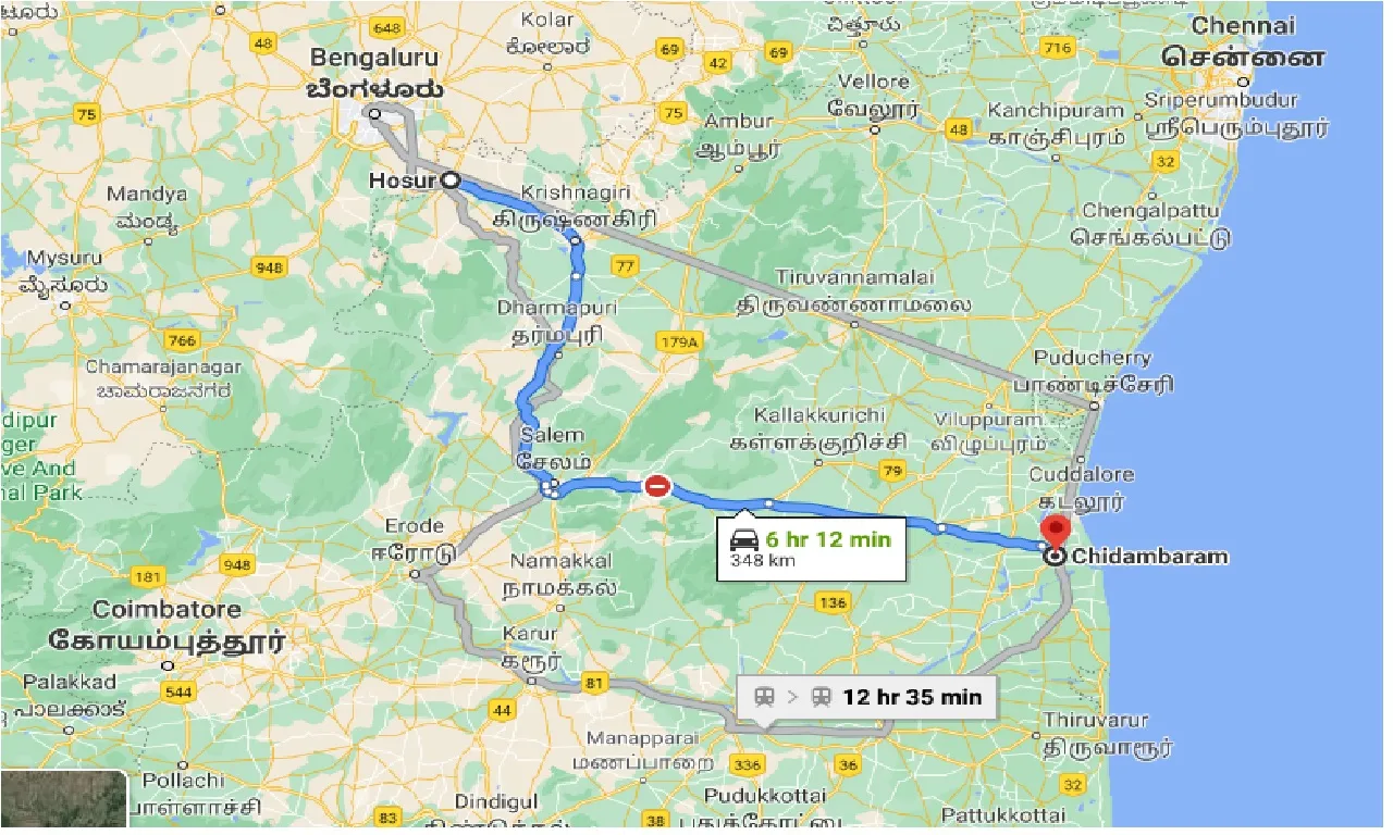 hosur-to-chidambaram-one-way