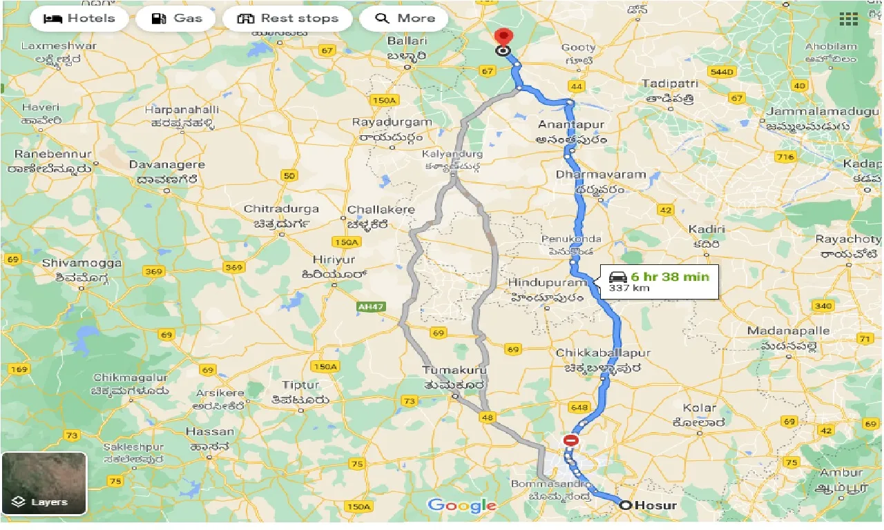 hosur-to-chippagiri-taxi