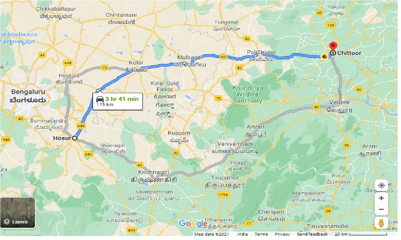 hosur-to-chittoor-taxi