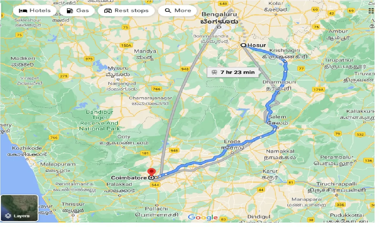 hosur-to-coimbatore-taxi