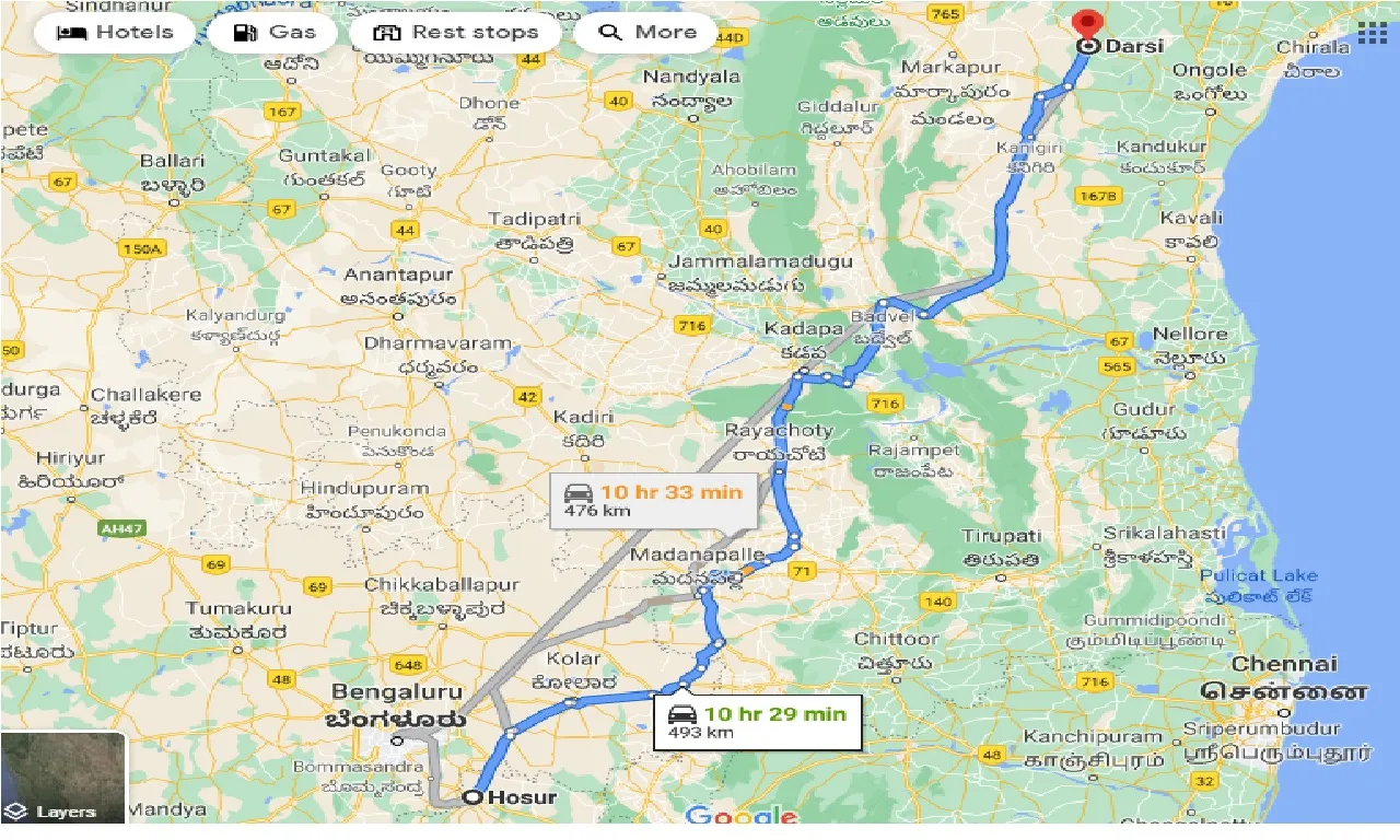 hosur-to-darsi-one-way