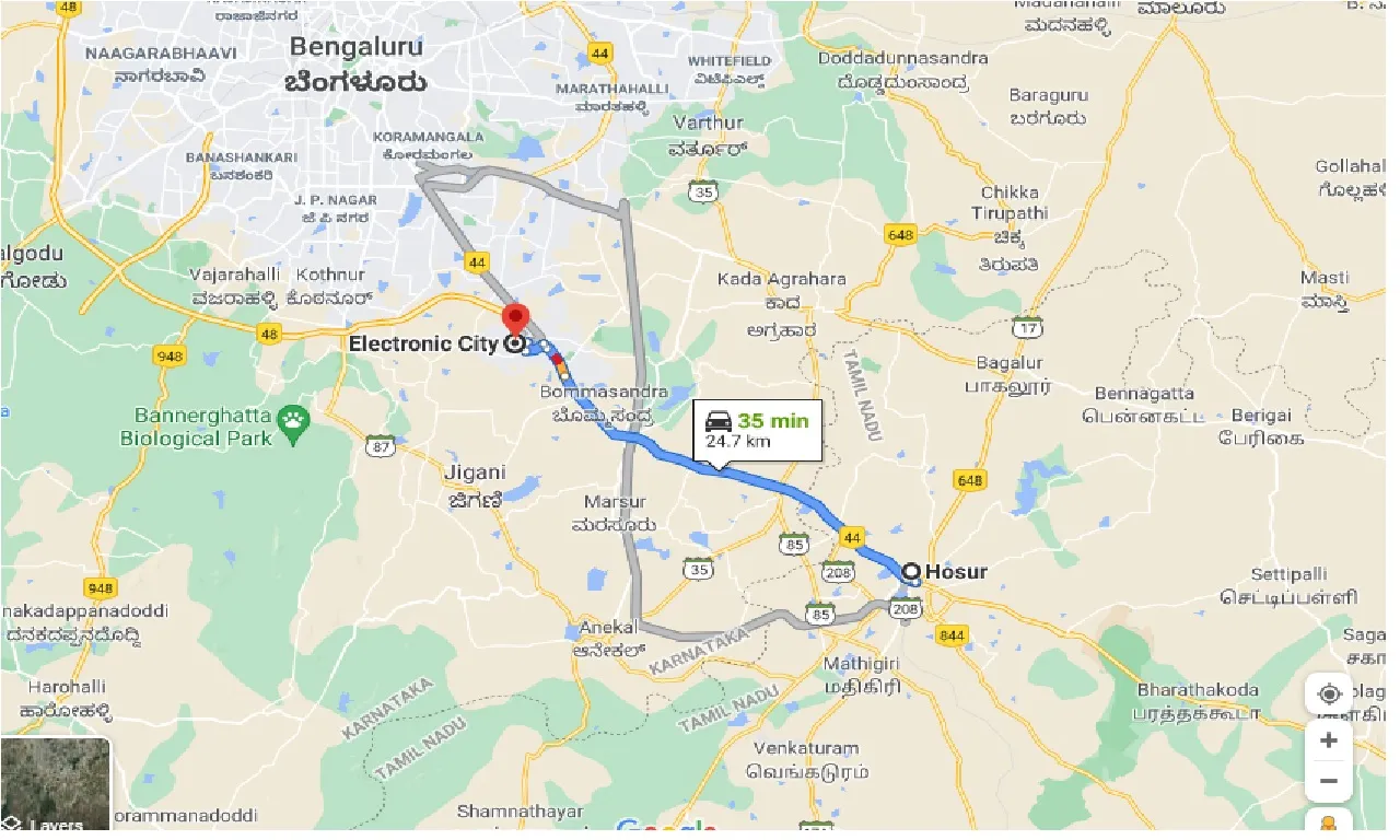 hosur-to-electronic-city-taxi