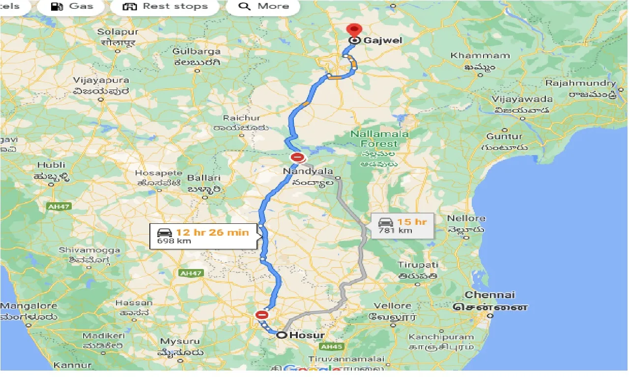 hosur-to-gajwel-one-way