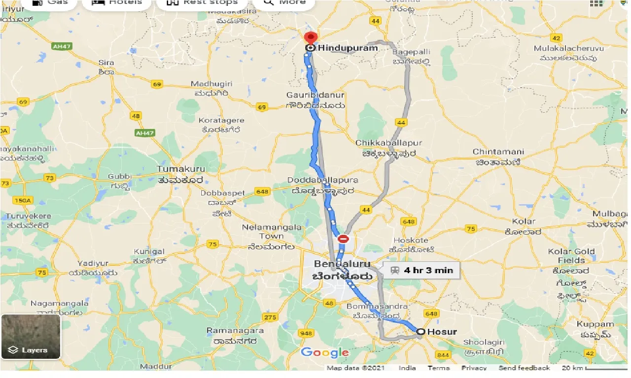 hosur-to-hindupur-taxi