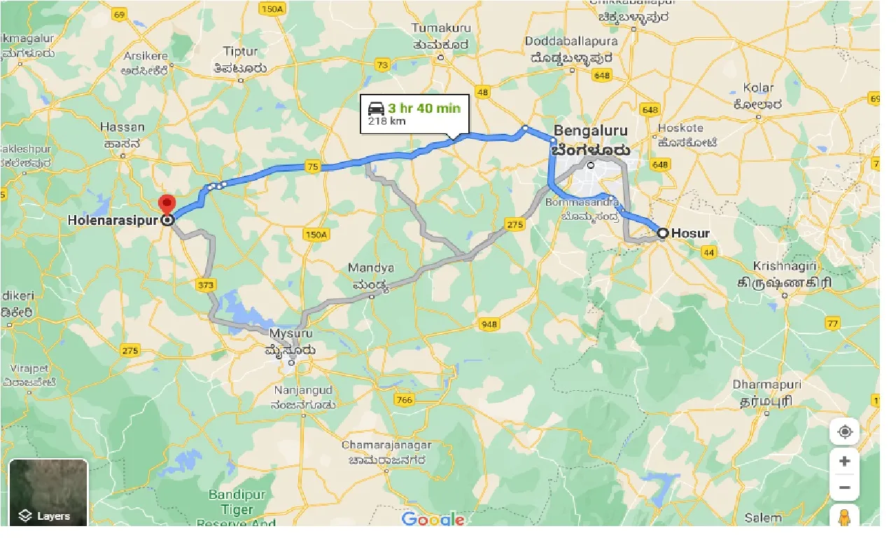 hosur-to-hole-narsipur-taxi