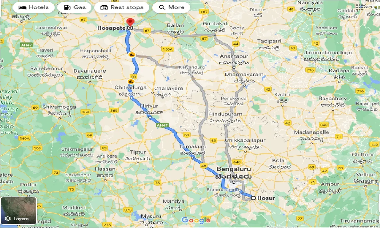 hosur-to-hospet-one-way