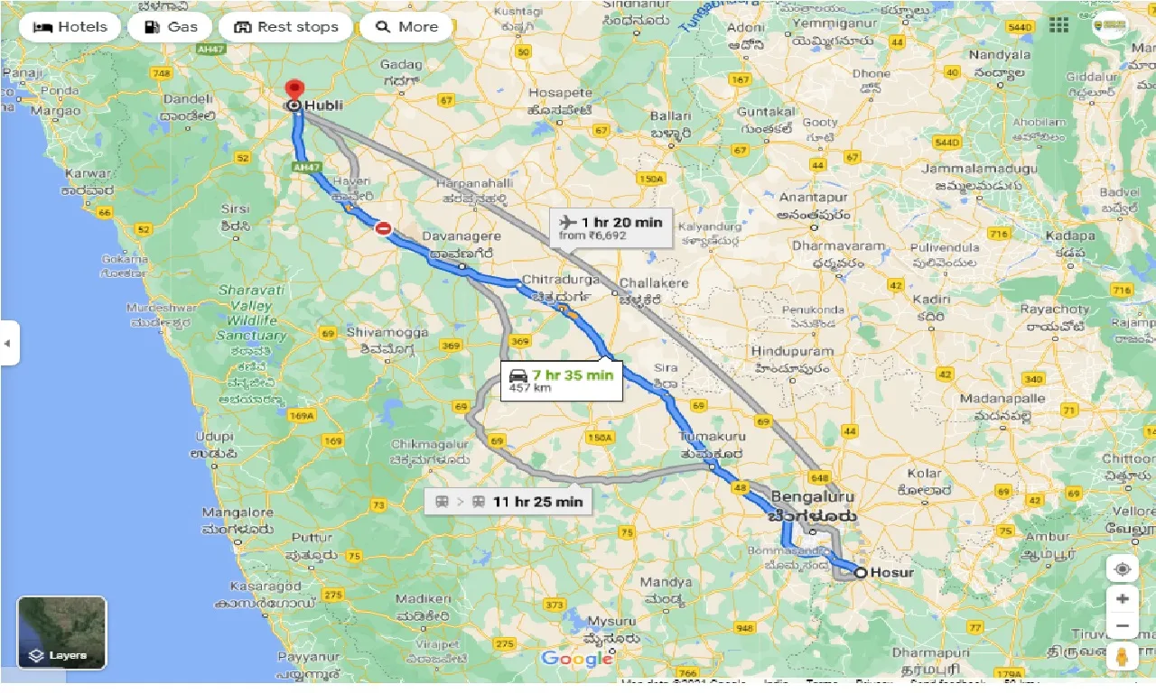 hosur-to-hubli-round-trip