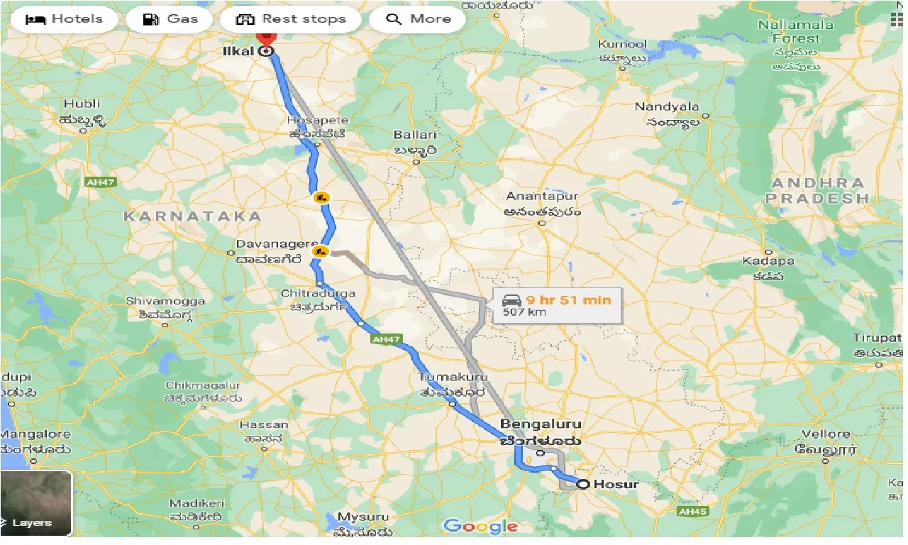 hosur-to-ilkal-one-way
