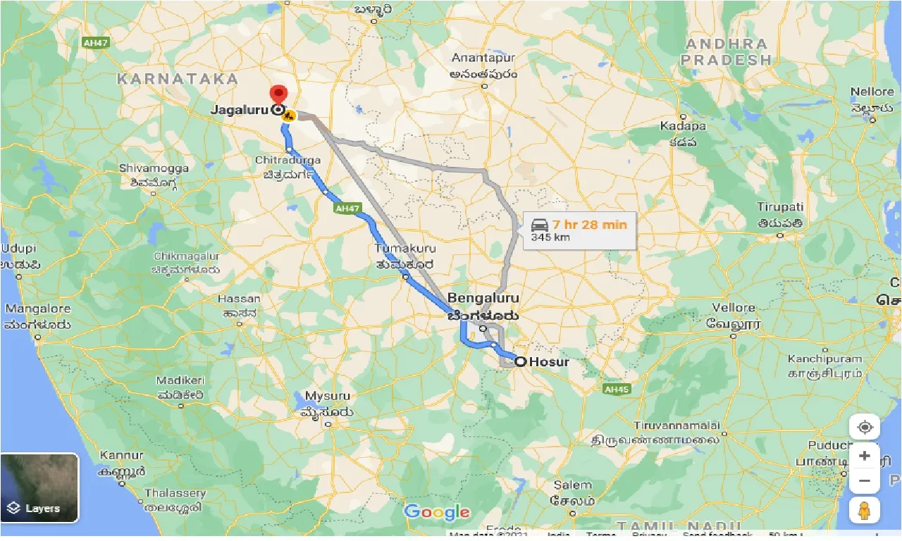 hosur-to-jagalur-taxi