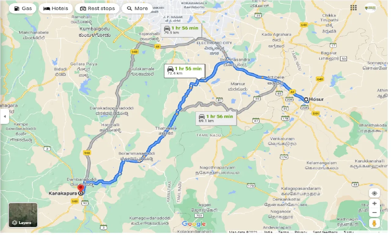 hosur-to-kanakapura-one-way