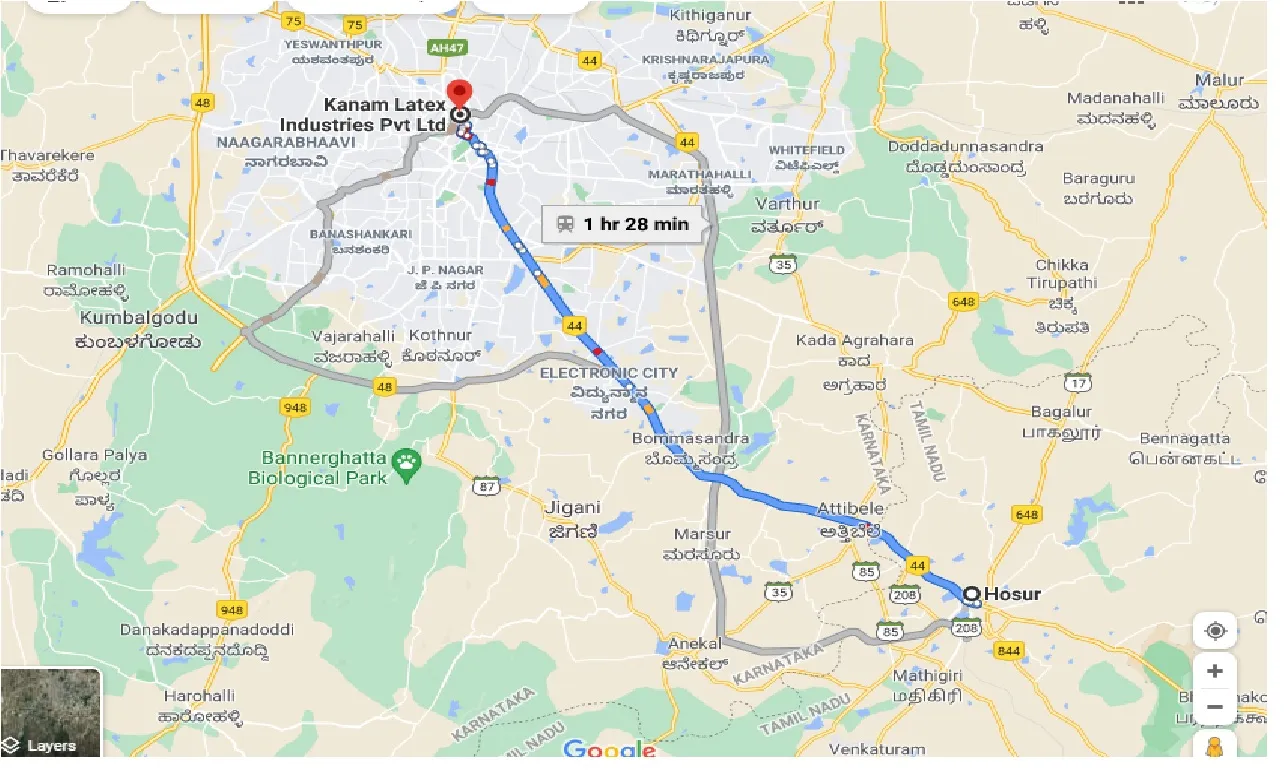 hosur-to-kanam-taxi