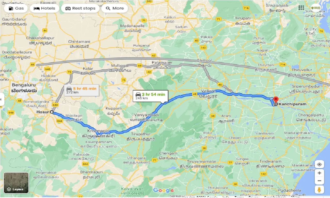 hosur-to-kanchipuram-round-trip