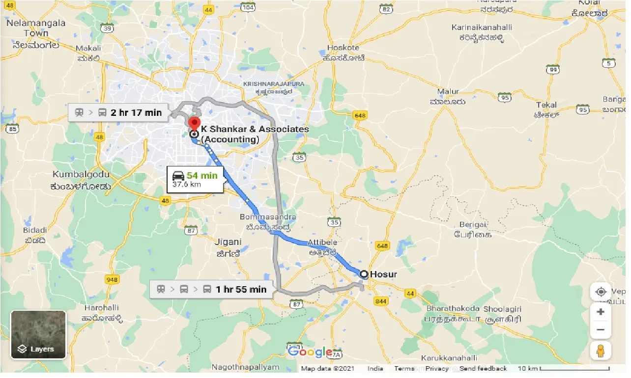 hosur-to-kangal-taxi