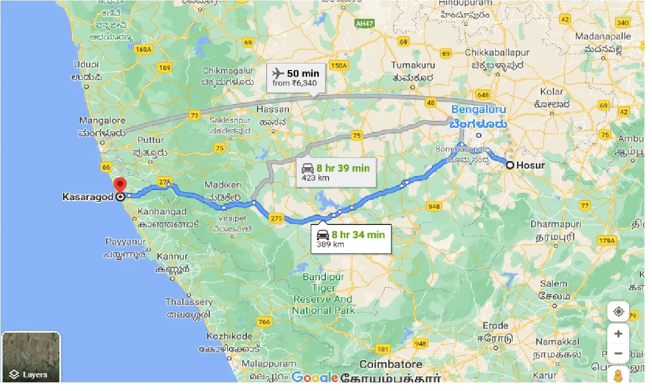 hosur-to-kasaragod-one-way