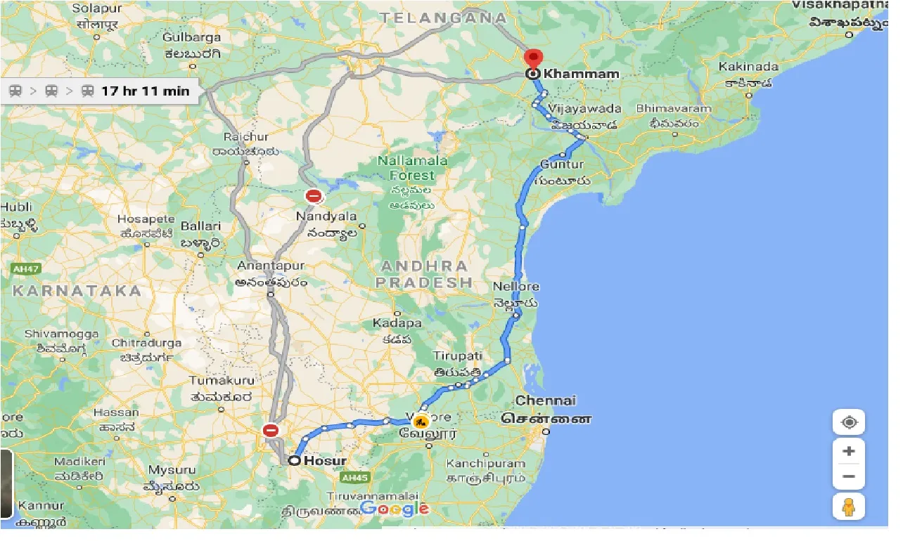 hosur-to-khammam-one-way
