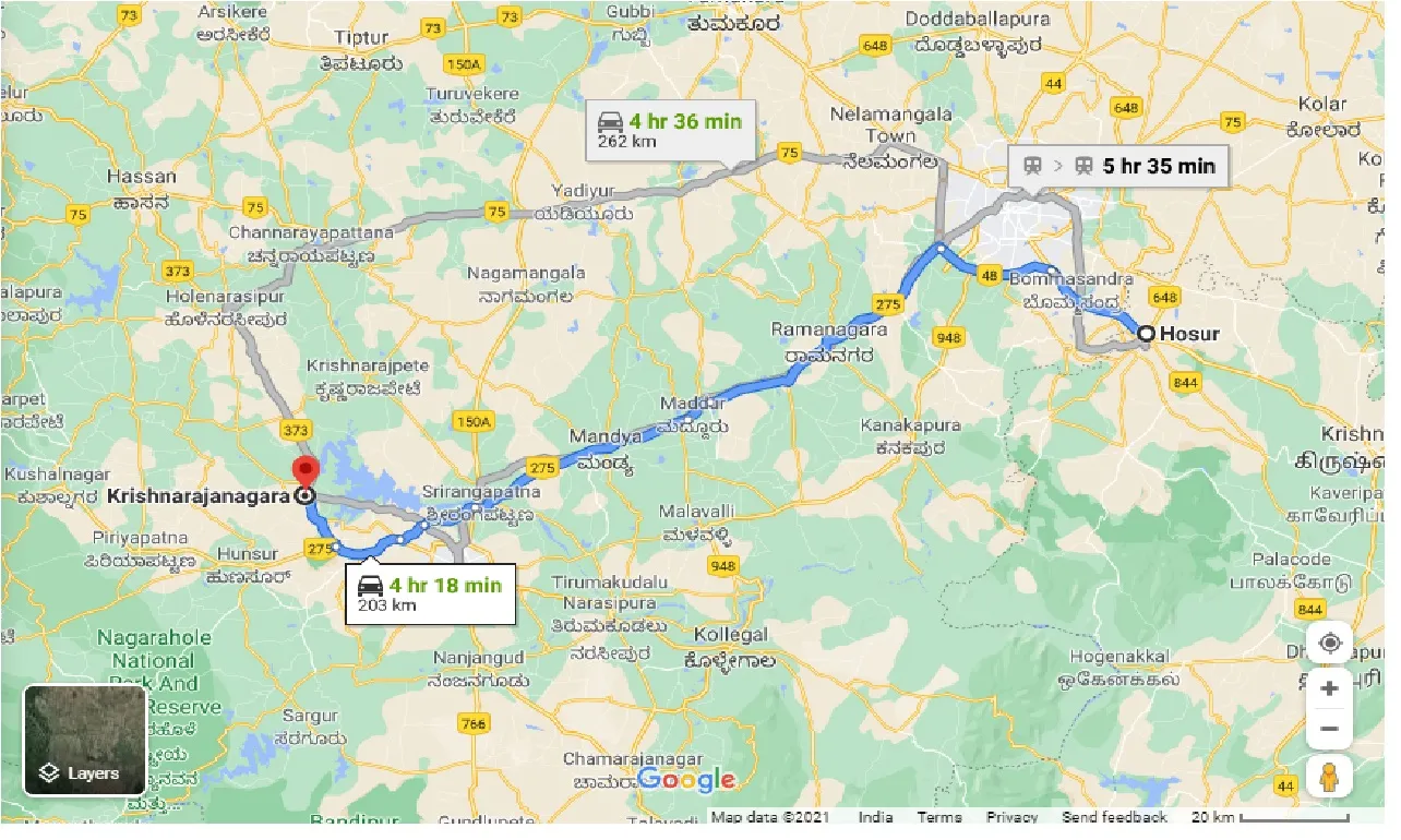 hosur-to-krishnarajanagara-one-way