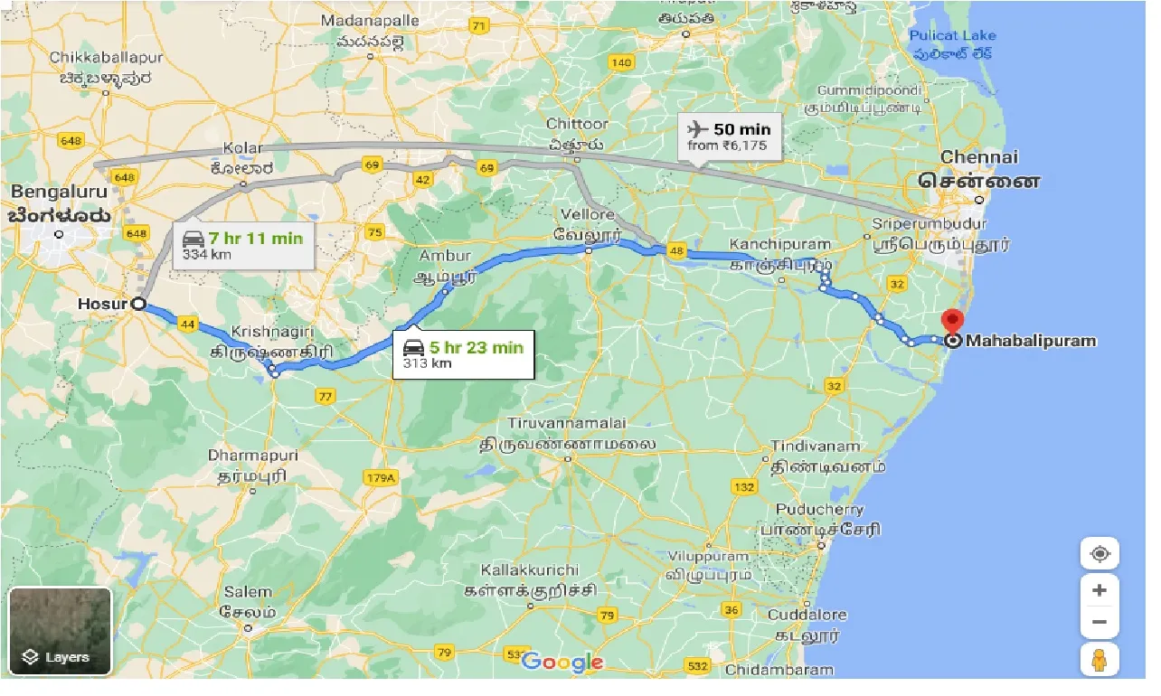hosur-to-mahabalipuram-taxi
