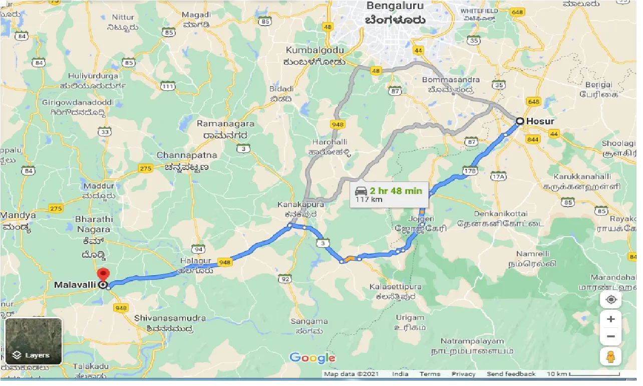 hosur-to-malavalli-taxi