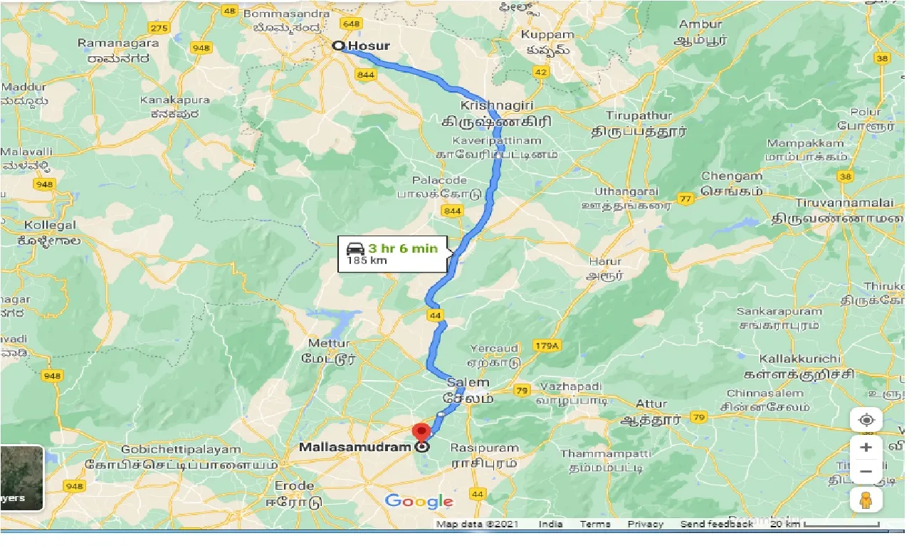 hosur-to-mallasamudram-one-way