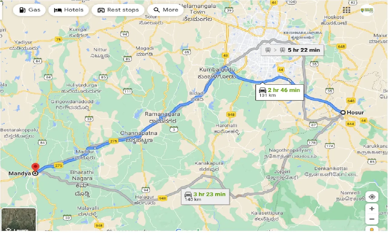 hosur-to-mandya-taxi