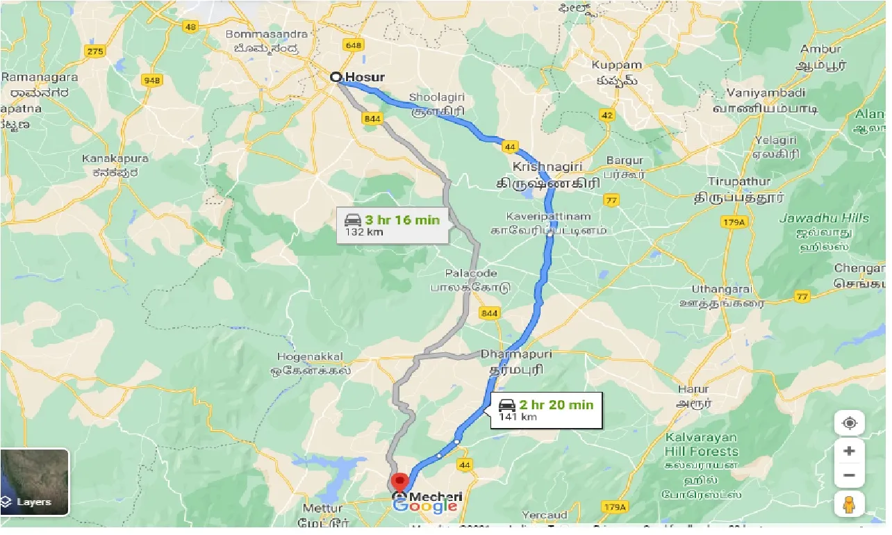 hosur-to-mecheri-taxi