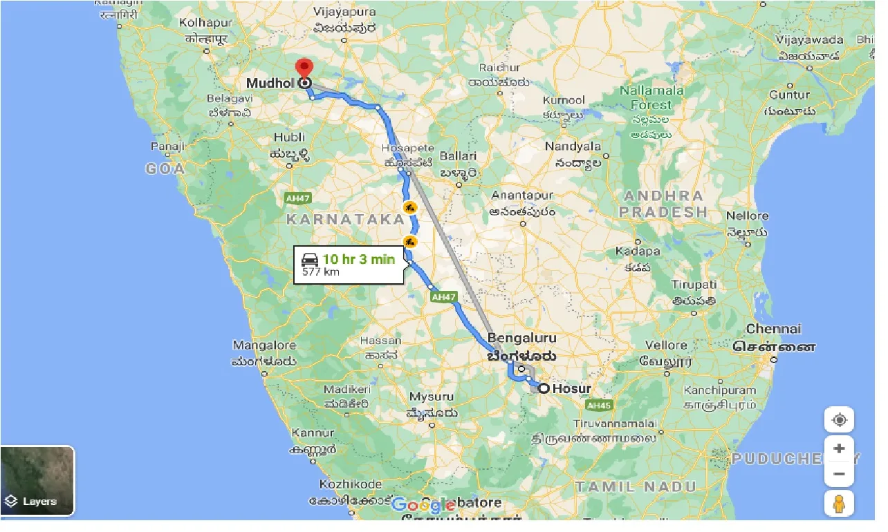 hosur-to-mudhol-one-way