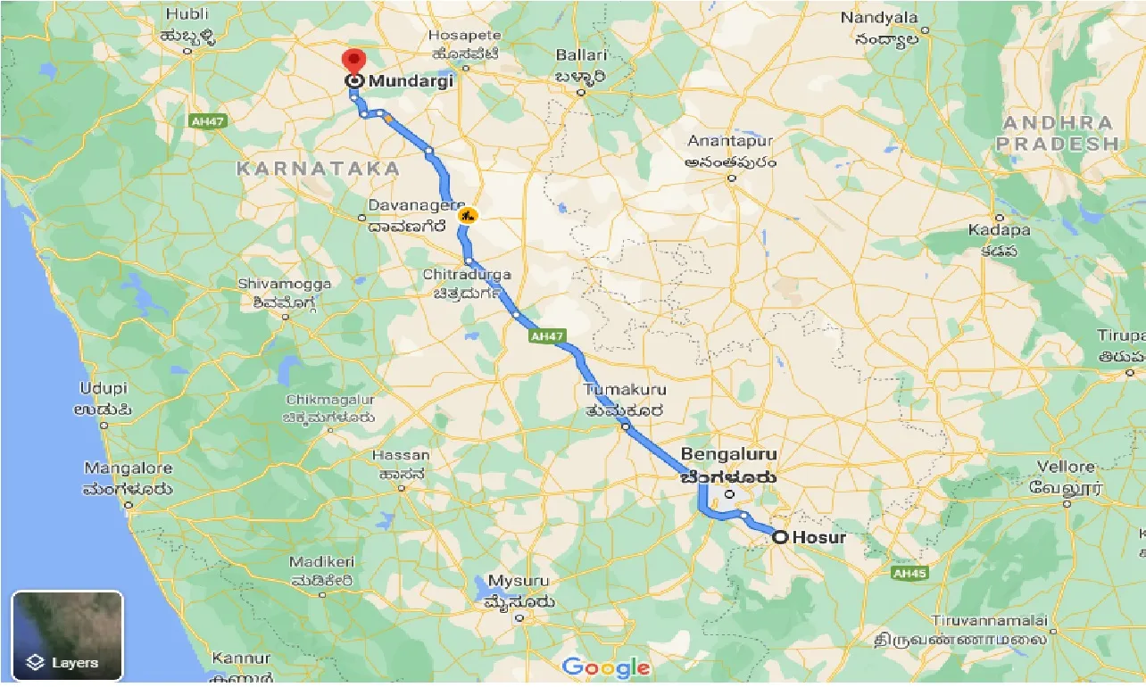 hosur-to-mundargi-one-way