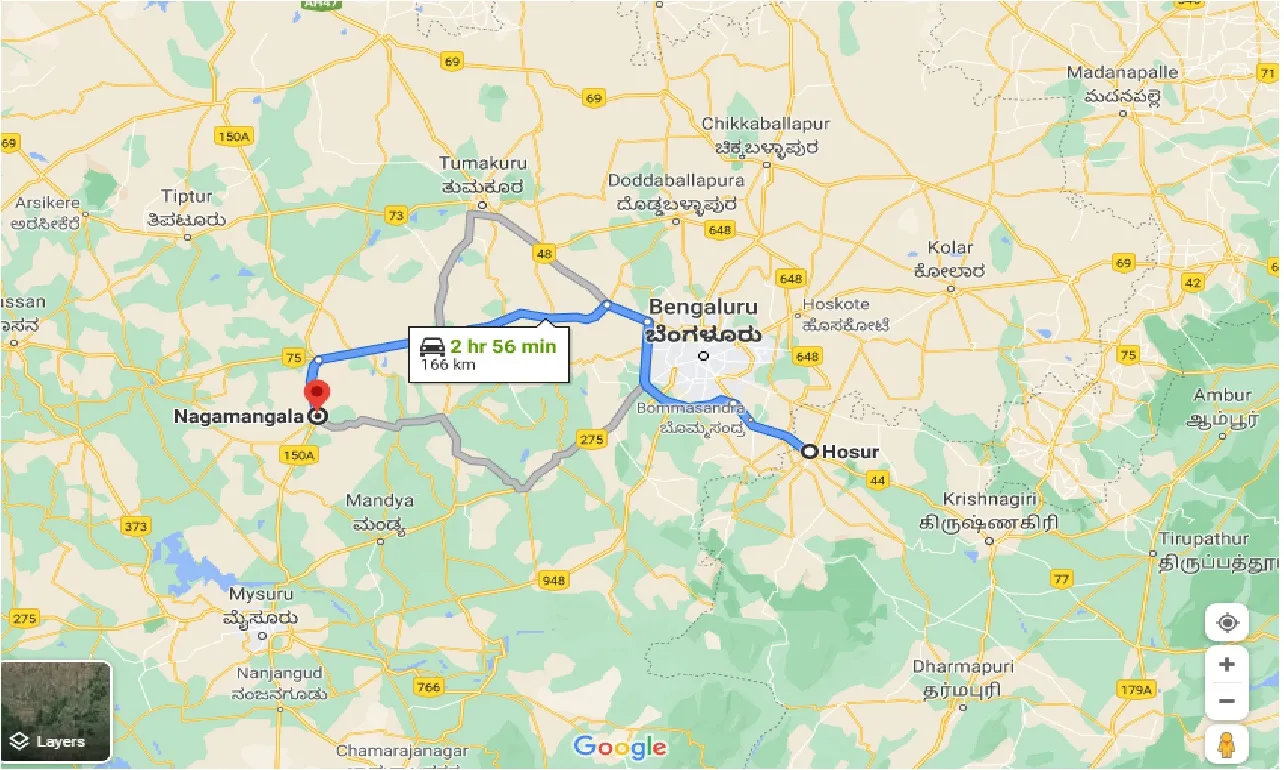 hosur-to-nagamangala-one-way