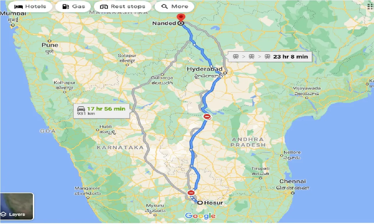 hosur-to-nanded-one-way