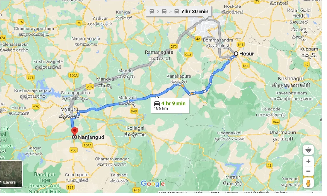 hosur-to-nanjangud-taxi