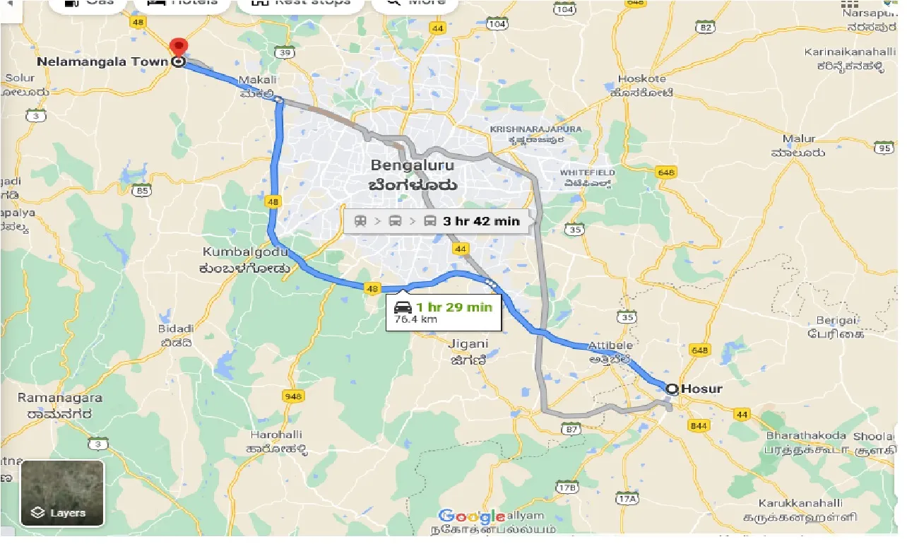 hosur-to-nelamangala-one-way