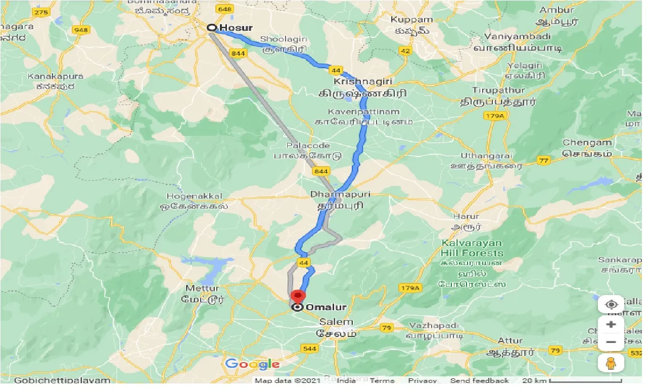 hosur-to-omalur-one-way