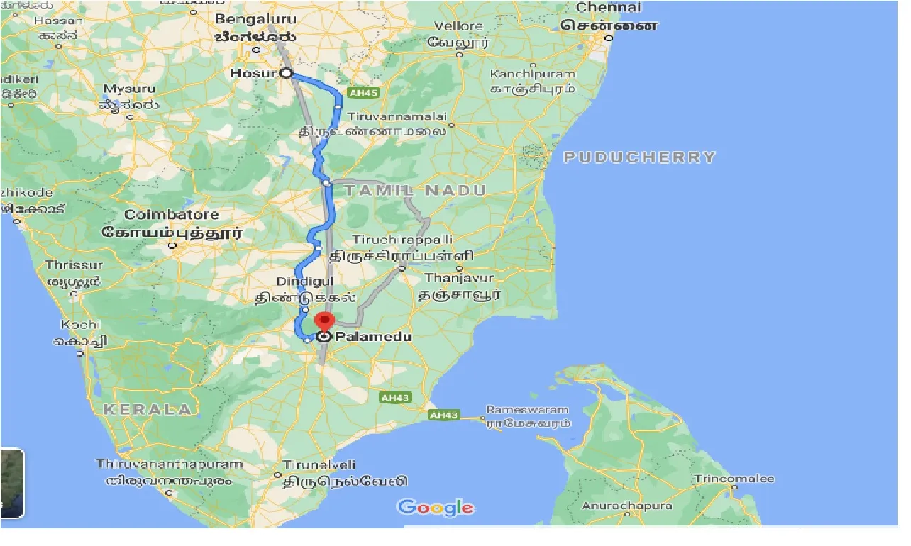 hosur-to-palamedu-one-way
