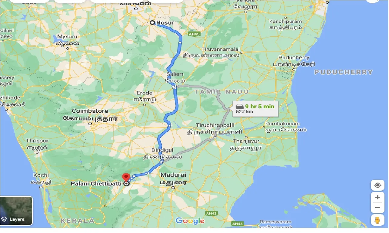 hosur-to-palani-chettipatti-one-way