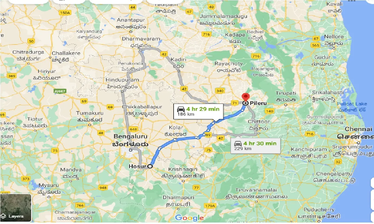 hosur-to-pileru-taxi